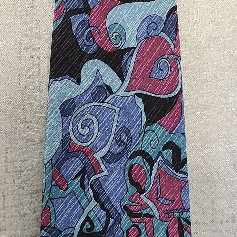 Silk Italy‎ Stylish Multicolor Men's Tie